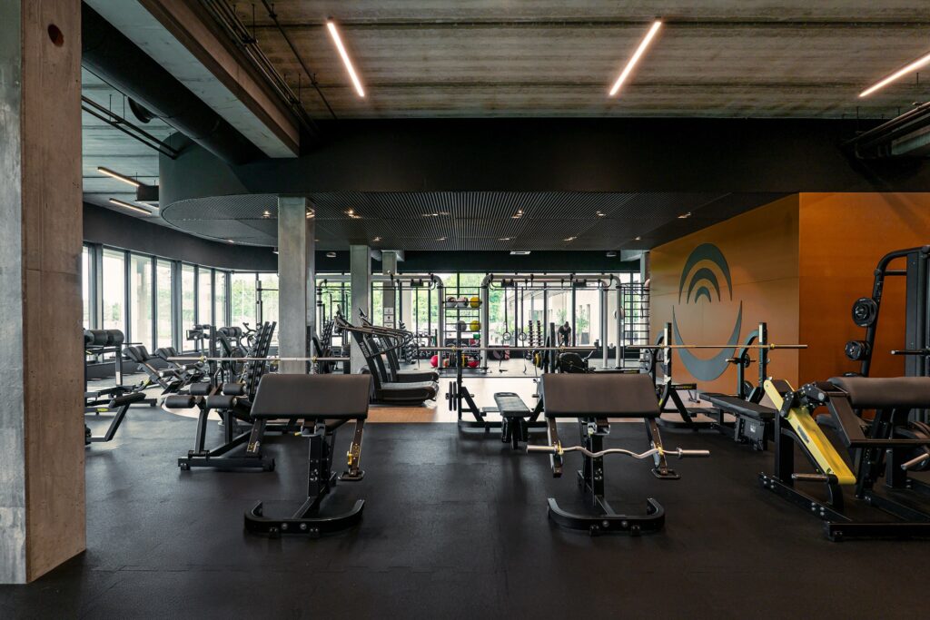 SPACELAB Agnieszka Deptula Architekt projekt wnetrz fitness silownia GO PORT SREM 03