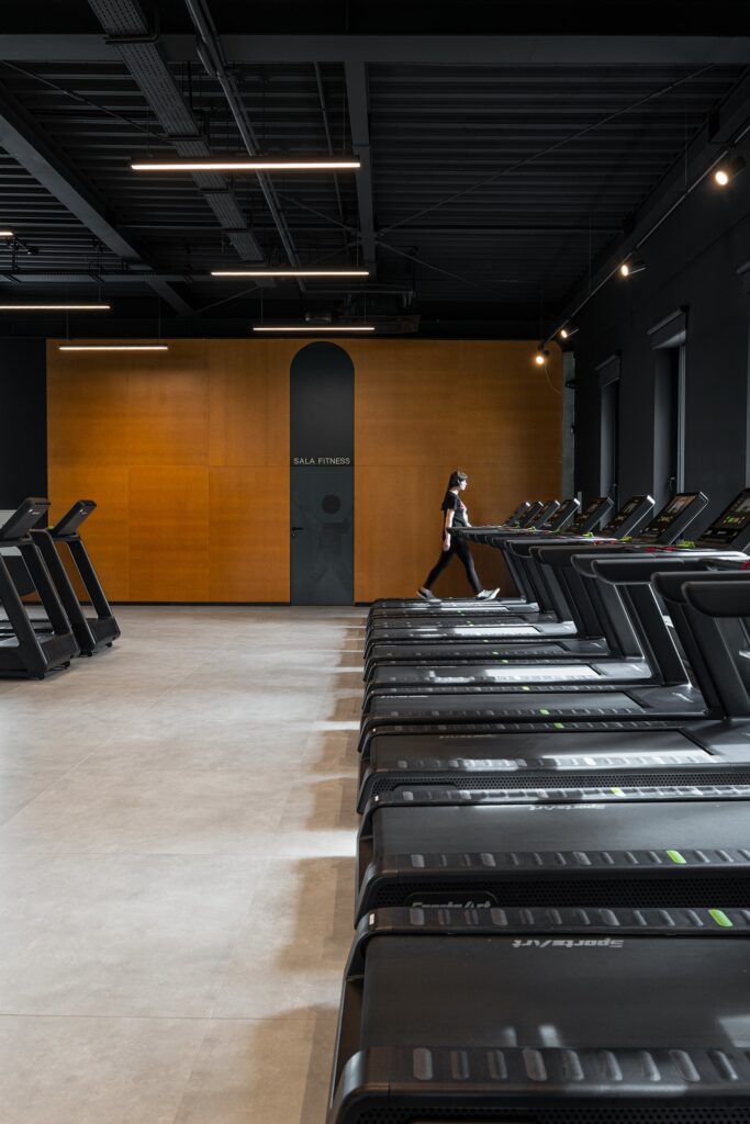 SPACELAB Agnieszka Deptula Architekt projekt wnetrz fitness silownia GO PORT SREM 22