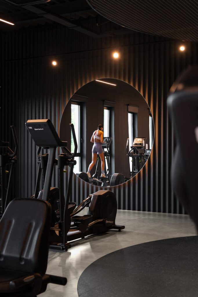SPACELAB Agnieszka Deptula Architekt projekt wnetrz fitness silownia GO PORT SREM 24