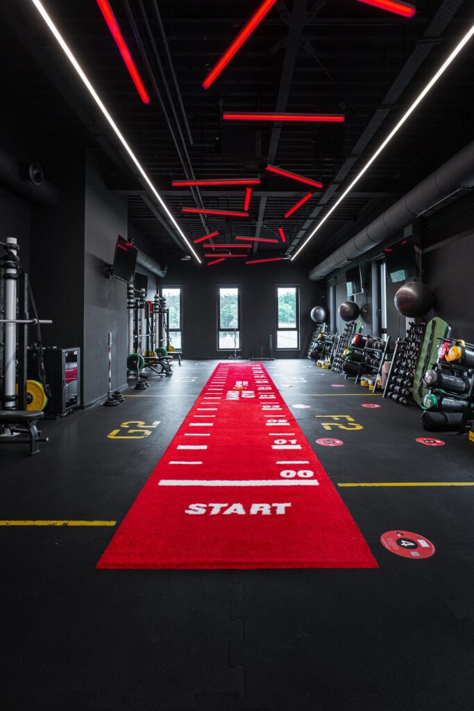 SPACELAB Agnieszka Deptula Architekt projekt wnetrz fitness silownia GO PORT SREM 26